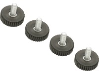 Talpkupakok Stratford kerti bútorokhoz 27 mm x  32 mm 4 darab