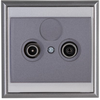 Thaya antennadugalj TV/RF antracit