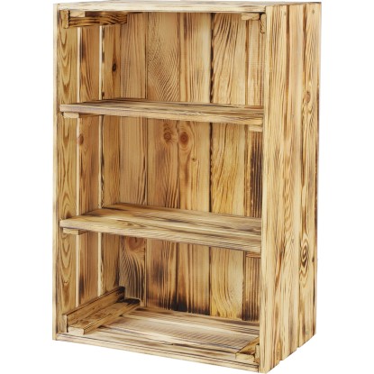 Polclap faládához 2 darab erdeifenyő lángkezelt