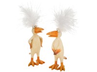 Boltze Carusy madarak dekor figura 2-féle többszínű