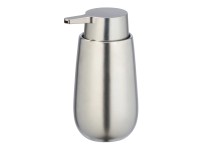 Wenko Badi szappanadagoló 0,32 l kerámia ezüst matt 8 cm x 16 cm x 9,5 cm Wenko Badi szappanadagoló 0,32 l kerámia ezüst matt 8 cm x 16 cm x 9,5 cm