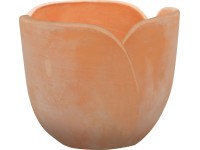 Tulipán alakú virágcserép terrakotta 33 cm átmérő Tulipán alakú virágcserép terrakotta 33 cm átmérő