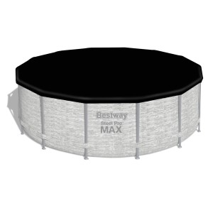 Bestway Steel Pro Max Frame medence, Ø 427 cm, takaróval.