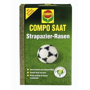 Compo Saat Strapabíró fűmag 1kg: Fűmag strapabíró, zöld gyephez.