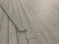 Teraszpadló erdeifenyő szürke 250 cm x 14,5 cm x 2,8 cm Teraszpadló erdeifenyő szürke 250 cm x 14,5 cm x 2,8 cm