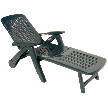 Saturno napozóágy 72 cm x 190 cm x 60 cm zöld