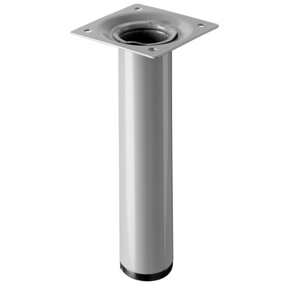 Hettich asztalláb átmérő: 30 mm x 150 mm alumínium hatású