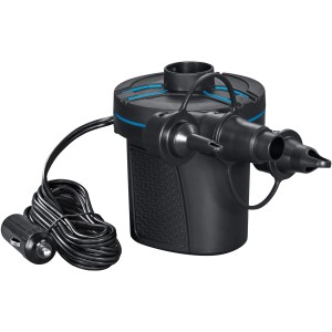 Bestway PowerTouch 12V elektromos pumpa adapterekkel felfújáshoz, ideális kempingezéshez és szabadidőhöz.