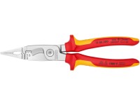 Knipex elektromos szerelőfogó krómozott 200 mm Knipex elektromos szerelőfogó krómozott 200 mm