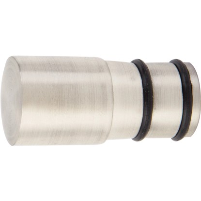 Végzáró függönyrúdhoz 2 db 19 mm henger forma inox