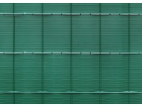 Belátásgátló szalag zöld PVC profilozott 24 cm x 2015 cm 4 darabos csomag