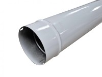 Zománcozott füstcső fehér 118 mm / 40 cm Zománcozott füstcső fehér 118 mm / 40 cm