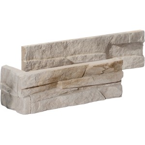 Stegu Nepal bézs-szürke sarokburkolat, beton hatású beltérre és kültérre.