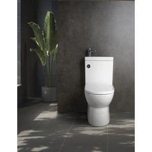 Aqualine JALTA HYGIE monoblokkos WC alsó/hátsó kifolyású, mosdóval