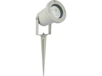 LED-reflektor 5 W 2700 K IP44 szürke GU10 foglalatú izzóval LED-reflektor 5 W 2700 K IP44 szürke GU10 foglalatú izzóval