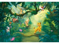 Komar fotótapéta Lion King Jungle 368 cm x 254 cm Komar fotótapéta Lion King Jungle 368 cm x 254 cm