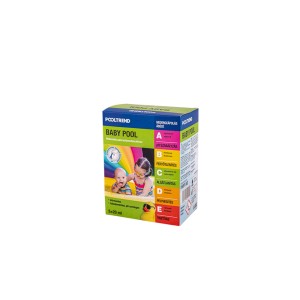 Pooltrend Baby Pool készlet fertőtlenítéshez és ápoláshoz, 5x20ml.