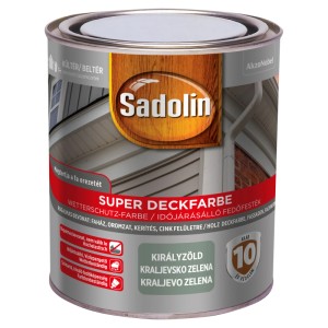 Consolan időjárásálló festék királyzöld, selyemfényű, 750 ml-es doboz. Időjárásálló, rugalmas, magas fedőképességű fára.