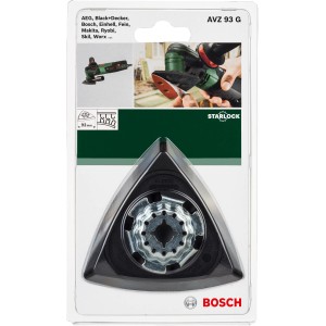 Bosch AVZ 93 G delta csiszolólap Starlock rögzítésű multifunkciós szerszámokhoz.