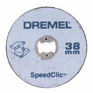 Dremel EZ SpeedClic fém vágókorong, 38 mm átmérőjű, miniatűr szerszámokhoz.