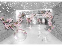 Fotótapéta folyosó 3D hatású 254 cm x 184 cm / 2 részes Fotótapéta folyosó 3D hatású 254 cm x 184 cm / 2 részes