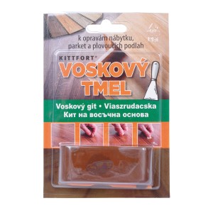 Kittfort viaszos gitt bútorok, parketta és laminált padló javításához.
