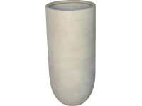 Virágcserép 27 cm x 27 cm x 56,5 cm szürke Virágcserép 27 cm x 27 cm x 56,5 cm szürke