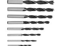 LUX-TOOLS Classic fafúrókészlet 3 mm - 10 mm 8 részes