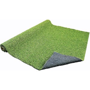 Feltekert zöld műfű szőnyeg (2x3 m) fű kinézettel erkélyre és kertbe.