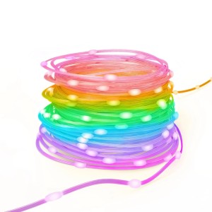 Hama okos Wifi kül- és beltéri LED füzér 10 m RGB/USB
