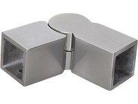 Csukló négyszögletes rúdhoz alumínium 5 darab