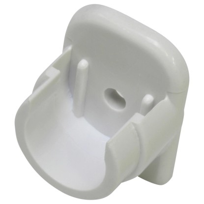 Gardinia oldalfali tartó vitrázsrudakhoz 11/12 mm fehér