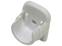 Gardinia oldalfali tartó vitrázsrudakhoz 11/12 mm fehér