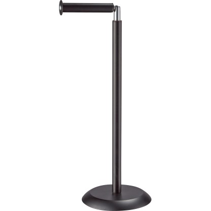 WC-papírtartó csuklós szár 48,5 cm magas fekete