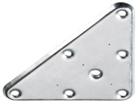 Hettich szerelőlap asztallábhoz 120 x 85 mm horganyzott Hettich szerelőlap asztallábhoz 120 x 85 mm horganyzott