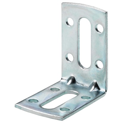 Bútor szegletvas 50mm x 30mm x 55mm horganyzott