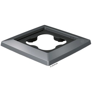 Lechuza Rolluntersetzer Cubico 30, antracit metál, 32x32 cm virágtartókhoz.