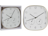 Fali óra alumínium keretes 28,5 cm