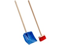 LUX kék gyermek hólapát és seprű készlet