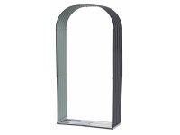 Floraworld fedett kandallófa-állvány íves 103 cm x 40 cm x 200 cm Floraworld fedett kandallófa-állvány íves 103 cm x 40 cm x 200 cm