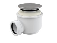 Alca Zuhanyszifon sapkával, króm DN60 A47CR-60