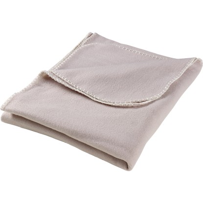 Uni plüss pléd 130 cm x 160 cm világosszürke