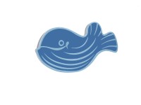 Kleine Wolke Mini Moby fürdőszobai motívumkészlet kék 6 részes