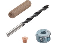 Wolfcraft dübelkészlet 10 mm átmérő 25 részes Wolfcraft dübelkészlet 10 mm átmérő 25 részes