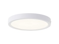 Brilliant LED - es mennyezeti lámpa Varano fehér átmérő 27,5 cm Brilliant LED - es mennyezeti lámpa Varano fehér átmérő 27,5 cm