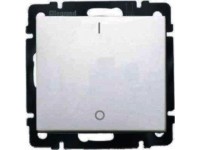 Legrand kapcsolóbetét + billentyű Valena 102 kétpólusú fehér