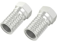 Hama fic szerelhető sat f dugó menetes 6,5 mm 2 db Hama fic szerelhető sat f dugó menetes 6,5 mm 2 db