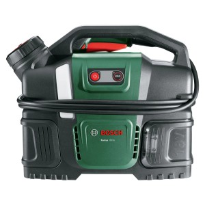 Bosch Fontus 18V-6 Solo akkus kerékpártisztító, hordozható magasnyomású mosó, zöld/fekete.