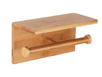 WENKO Duo Bambusa WC-papír tartó bambusz WENKO Duo Bambusa WC-papír tartó bambusz