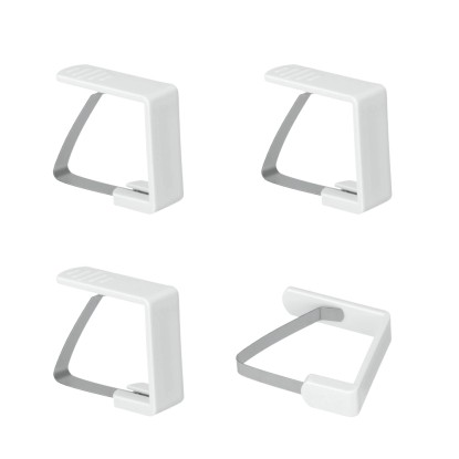 Asztalterítő leszorító műanyag-fém 4 db MX254505